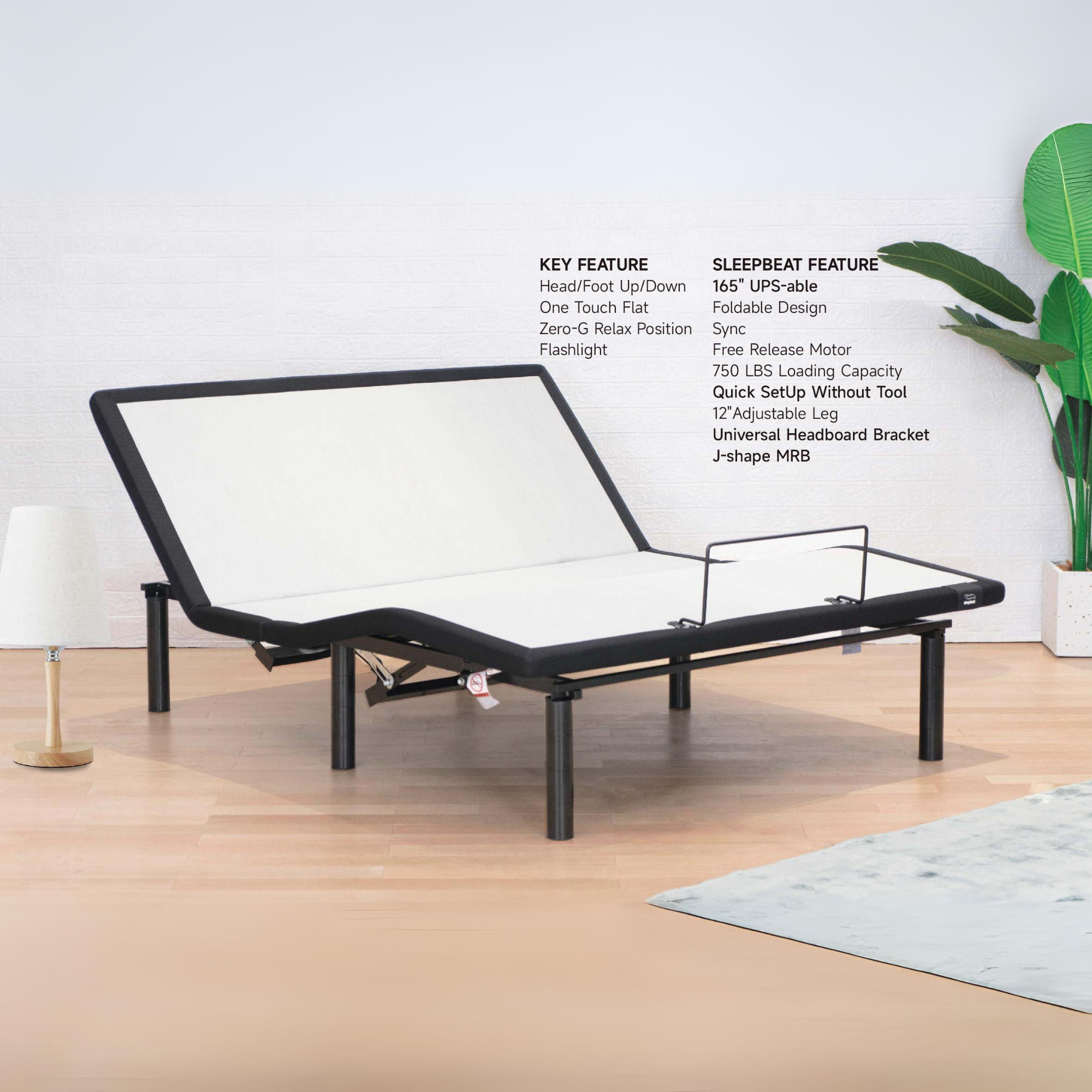 Object R1005 Adjustable Bed with Remote Control