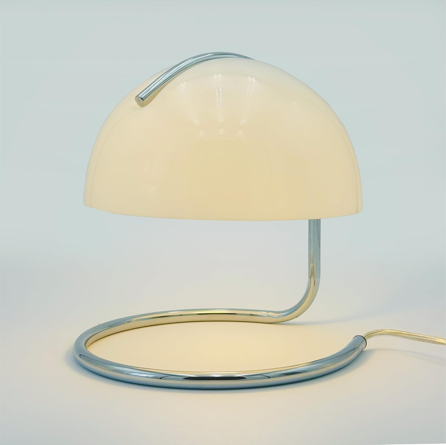 Object 997 Ivory Chrome Table Lamp