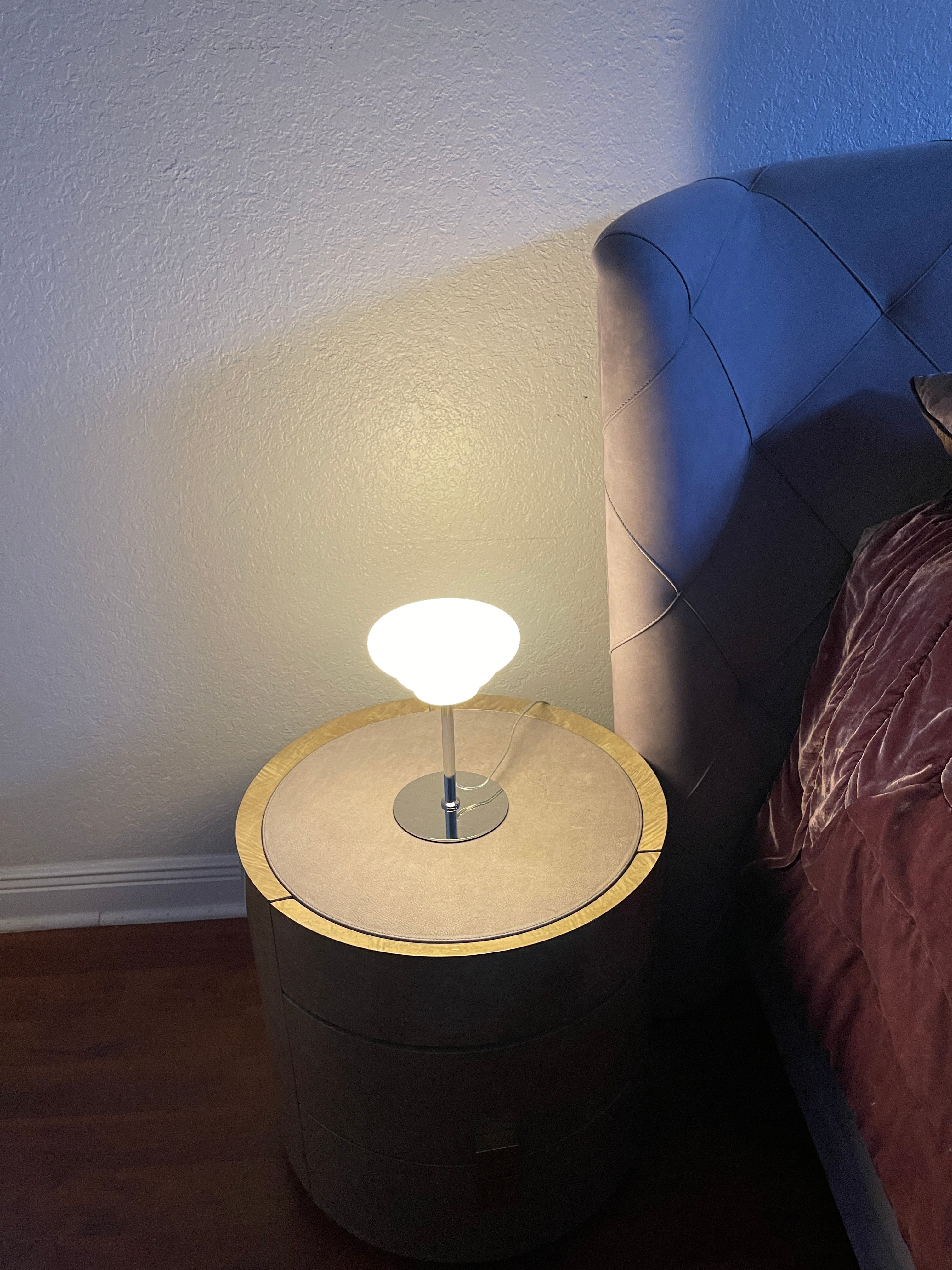 Object 985 Retro inspired MCM mushroom ufo table lamp