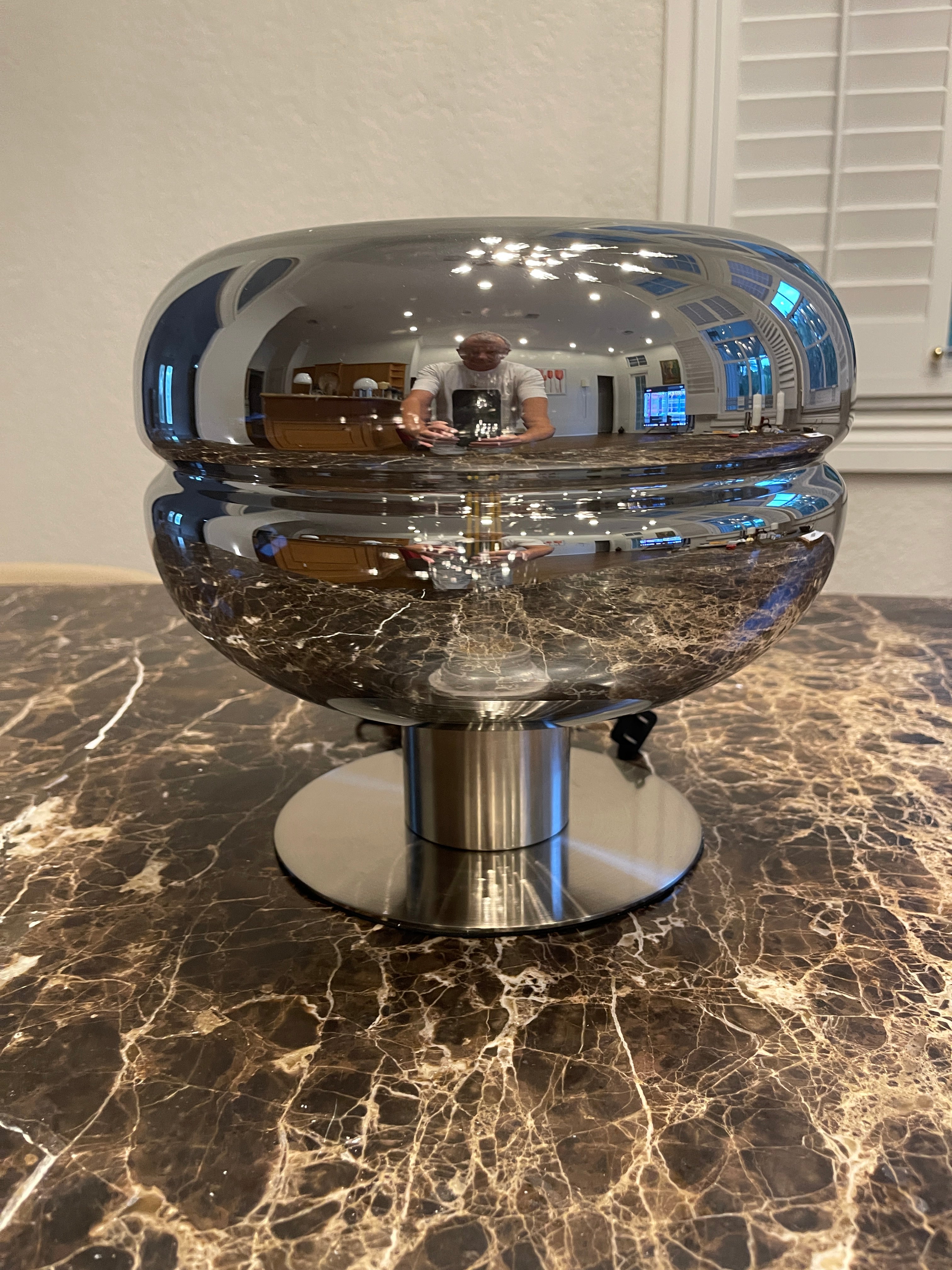 Object 994 Chrome Tinted Glam Lamp