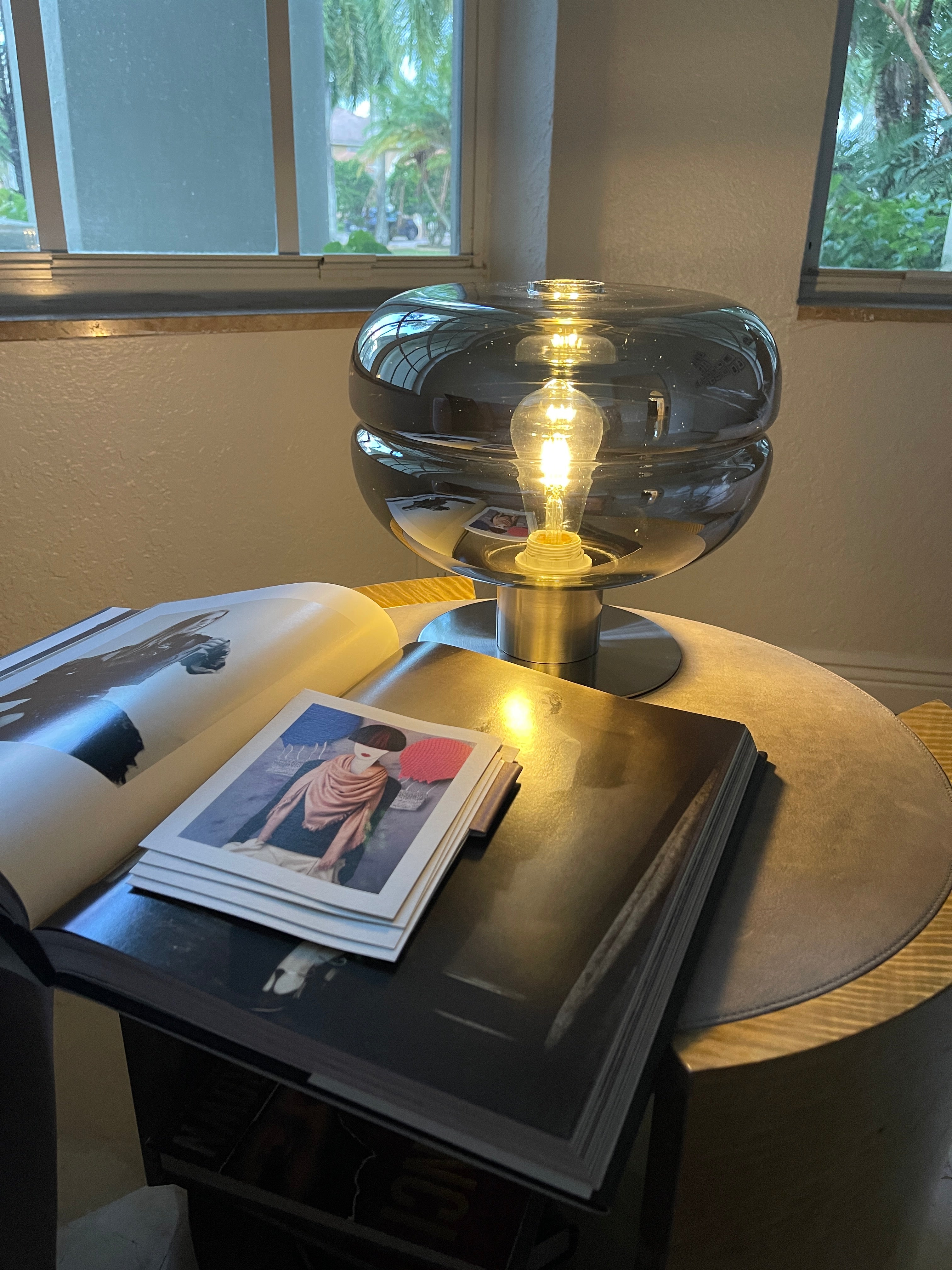 Object 994 Chrome Tinted Glam Lamp