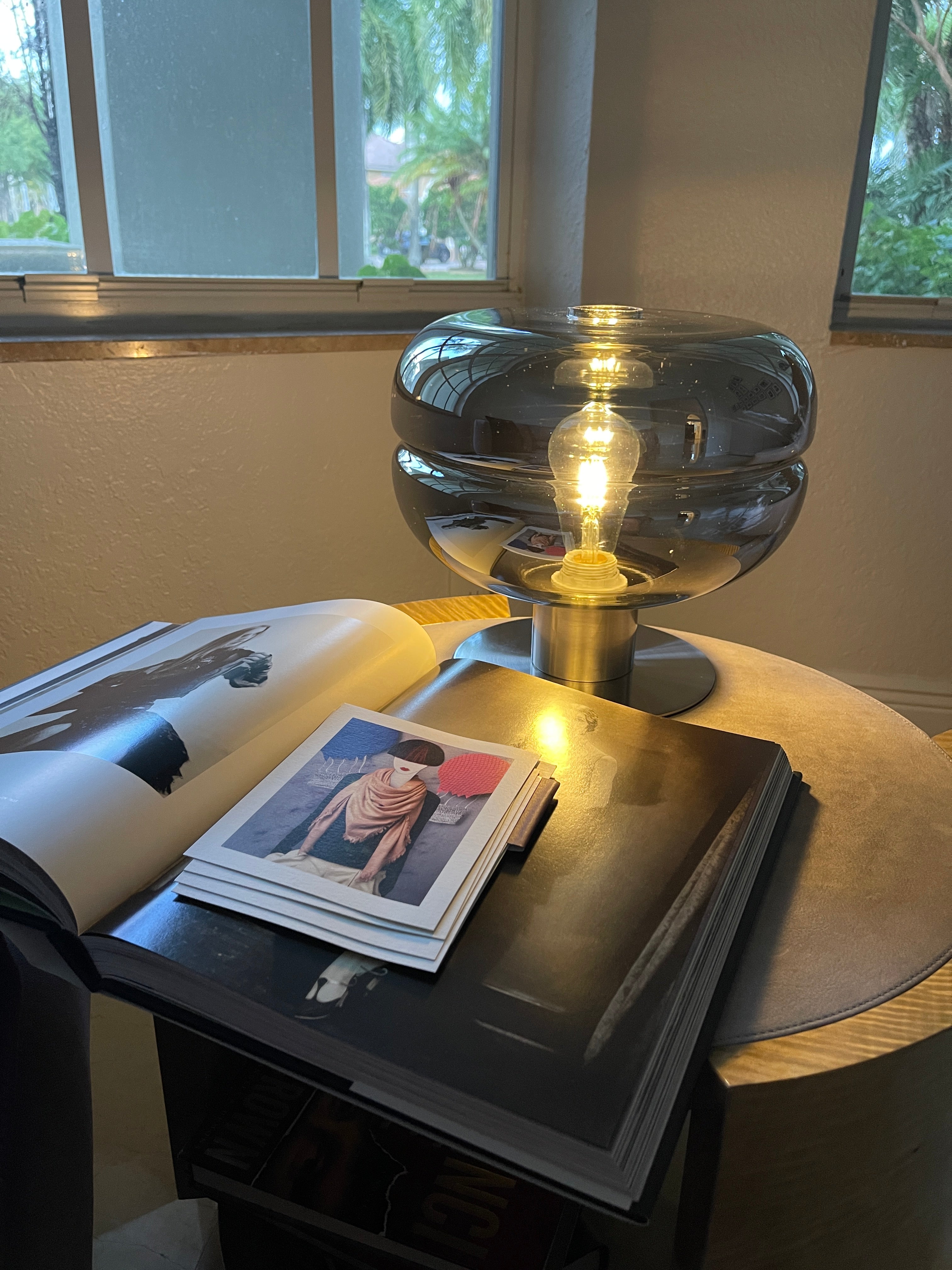 Object 994 Chrome Tinted Glam Lamp