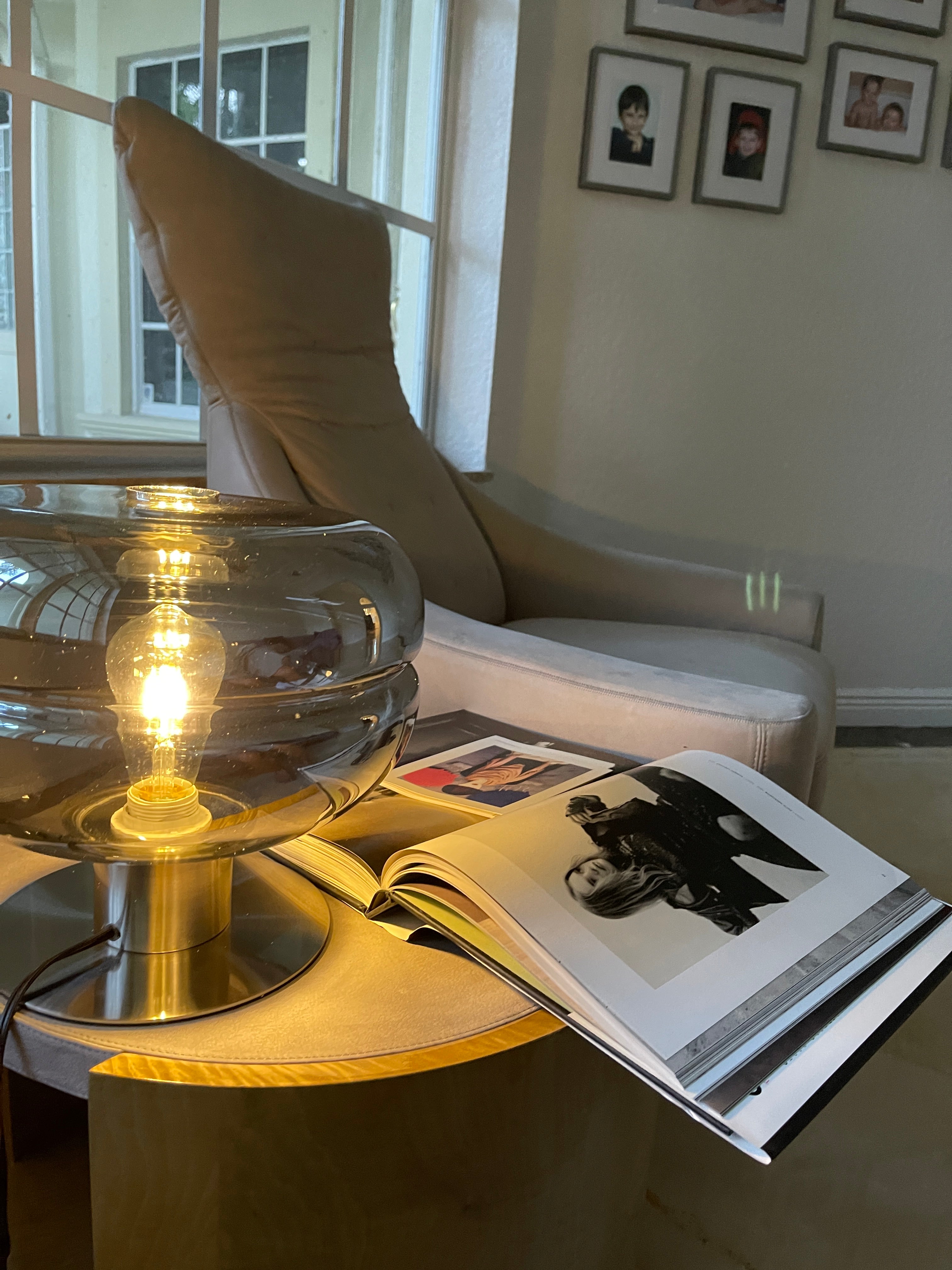 Object 994 Chrome Tinted Glam Lamp