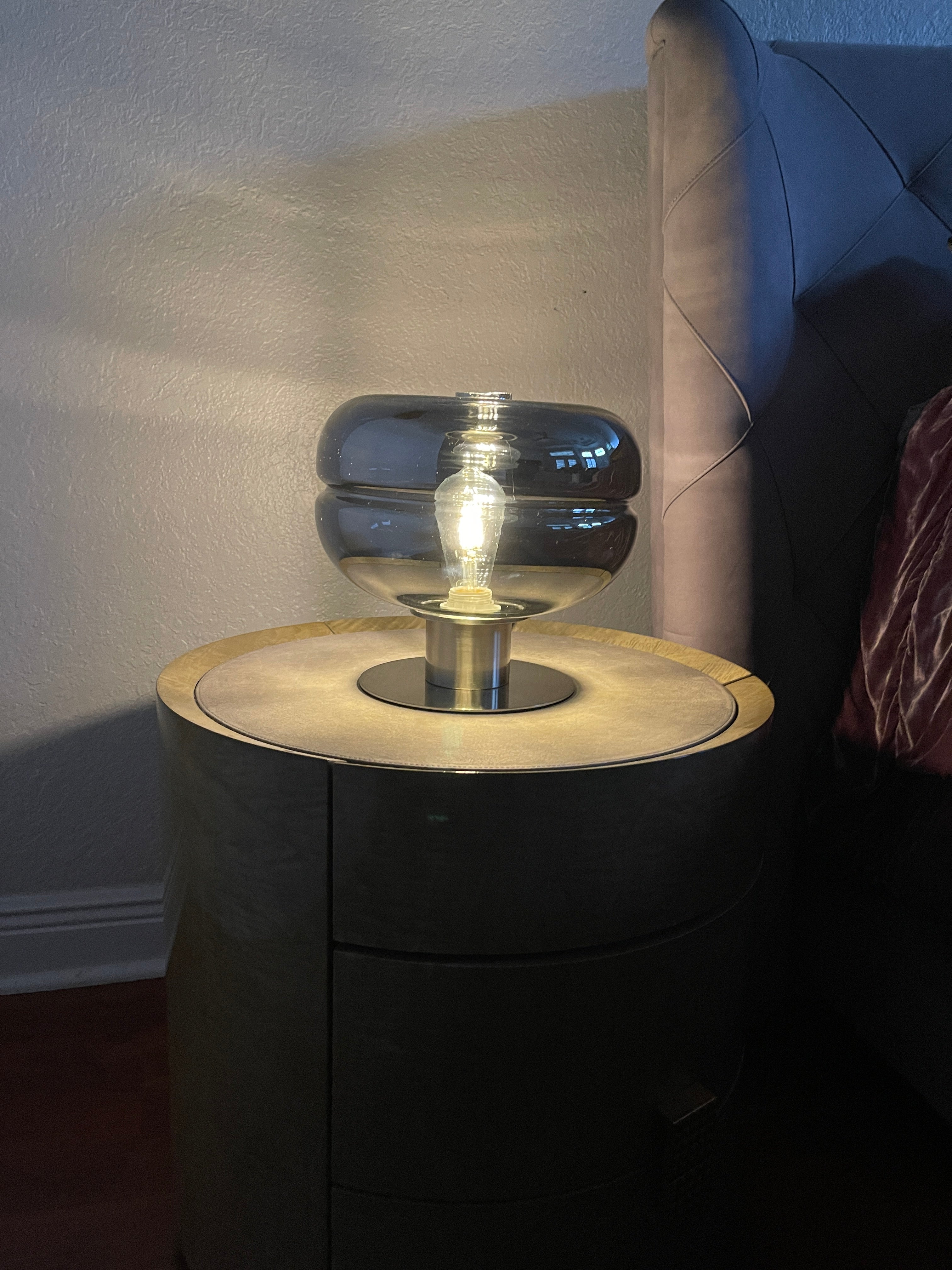 Object 994 Chrome Tinted Glam Lamp