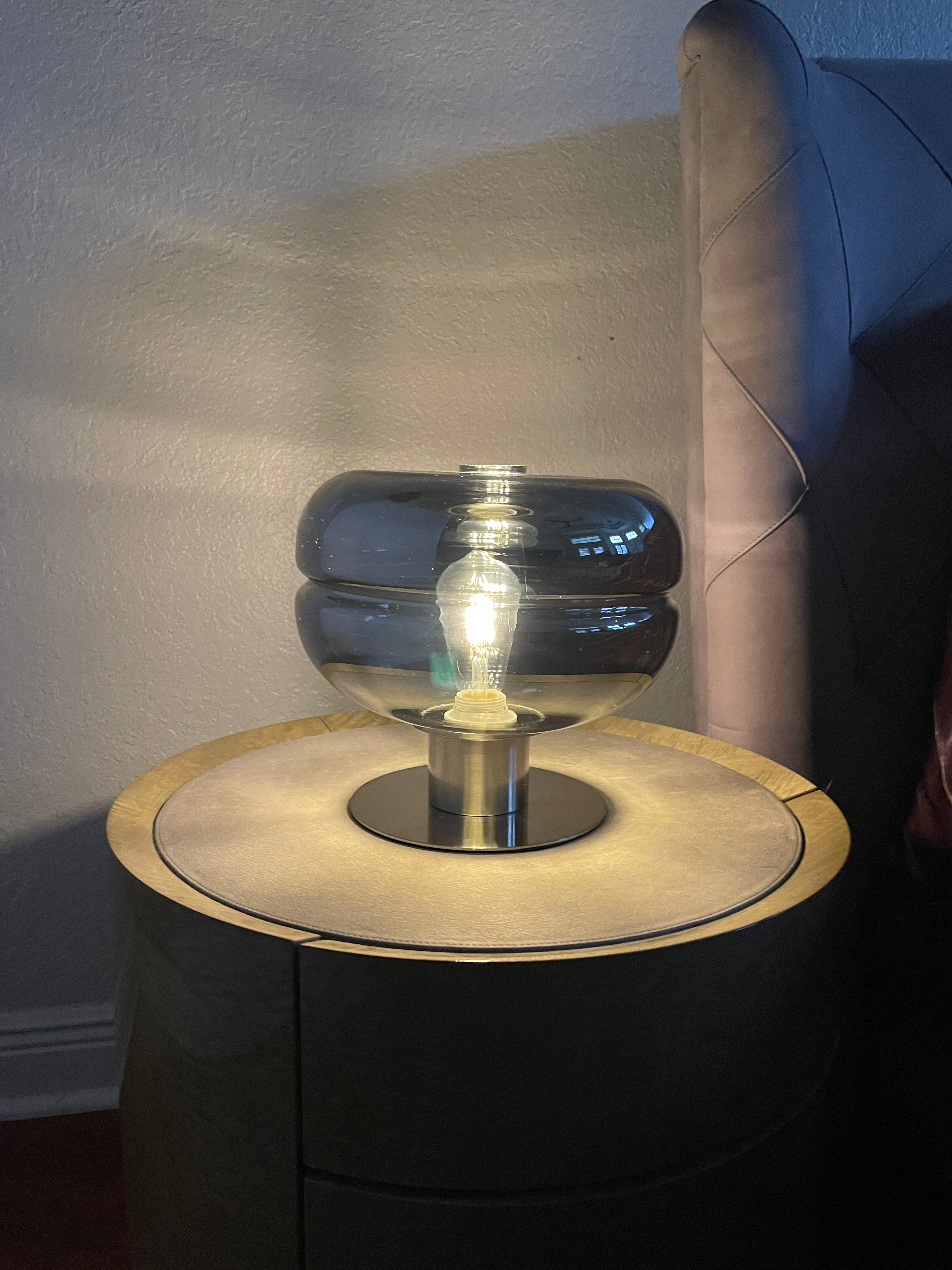 Object 994 Chrome Tinted Glam Lamp