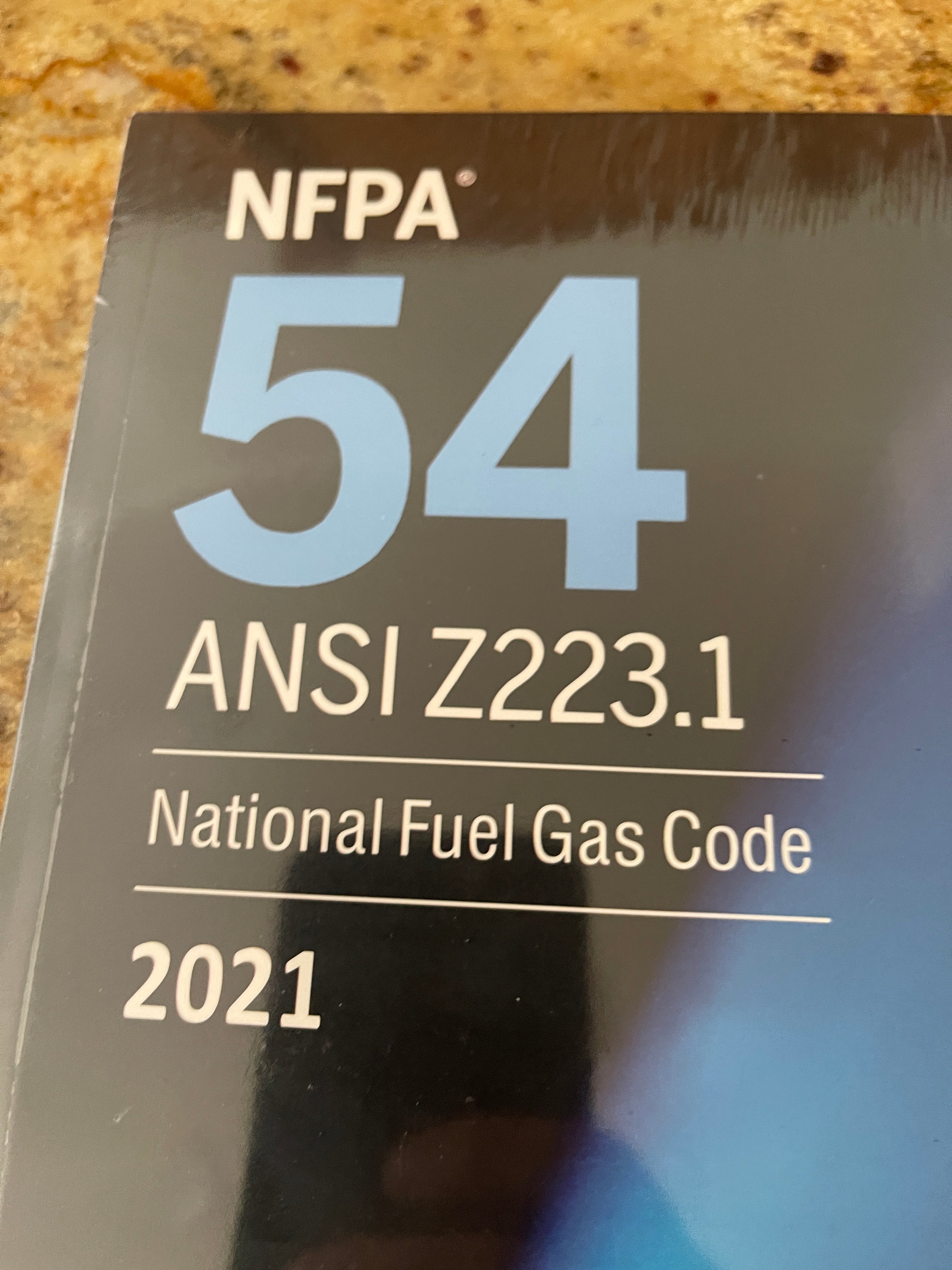 NFPA 54/ANSI Z223.1, National Fuel Gas Code, 2021