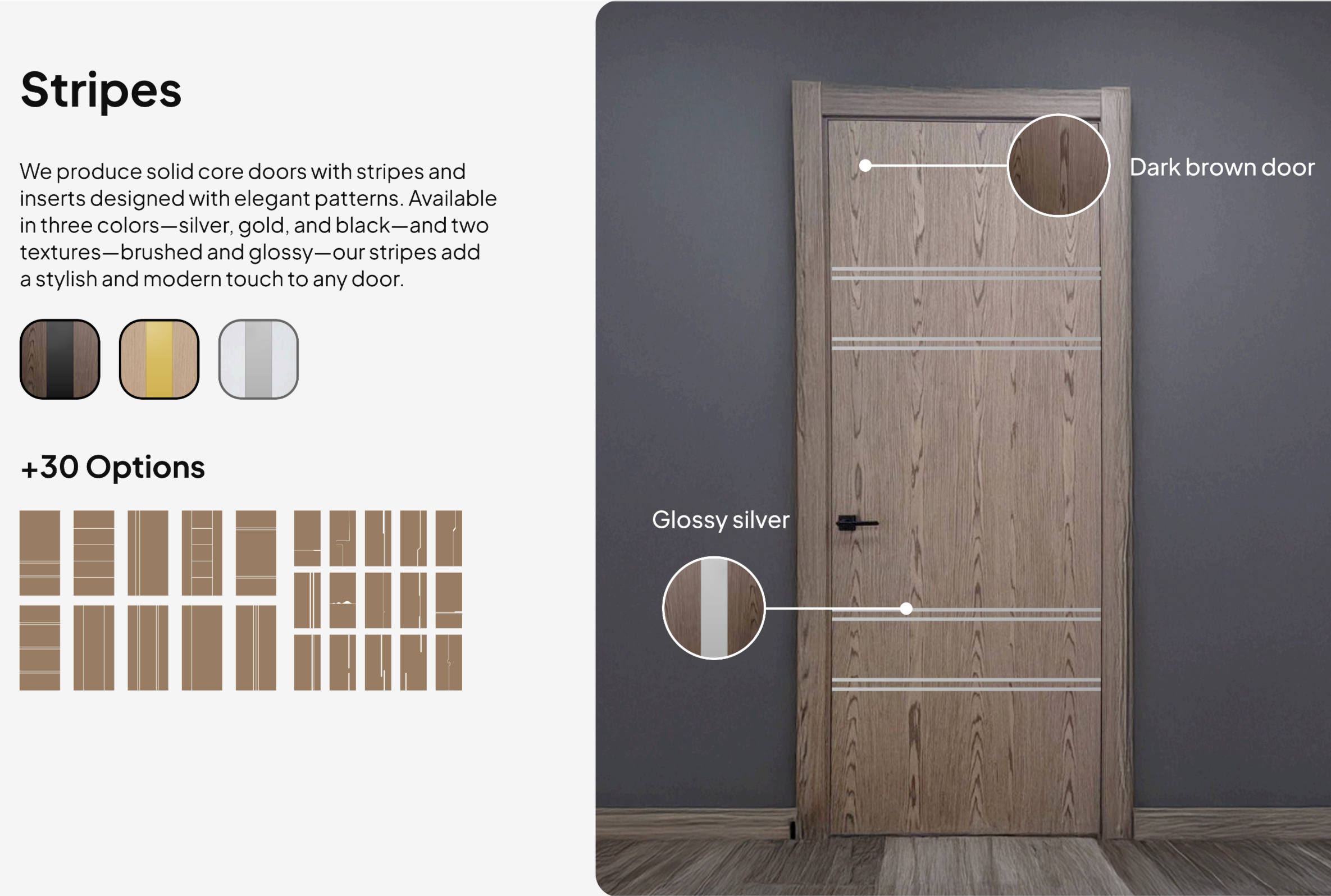 DOORS Custom size Solid Core