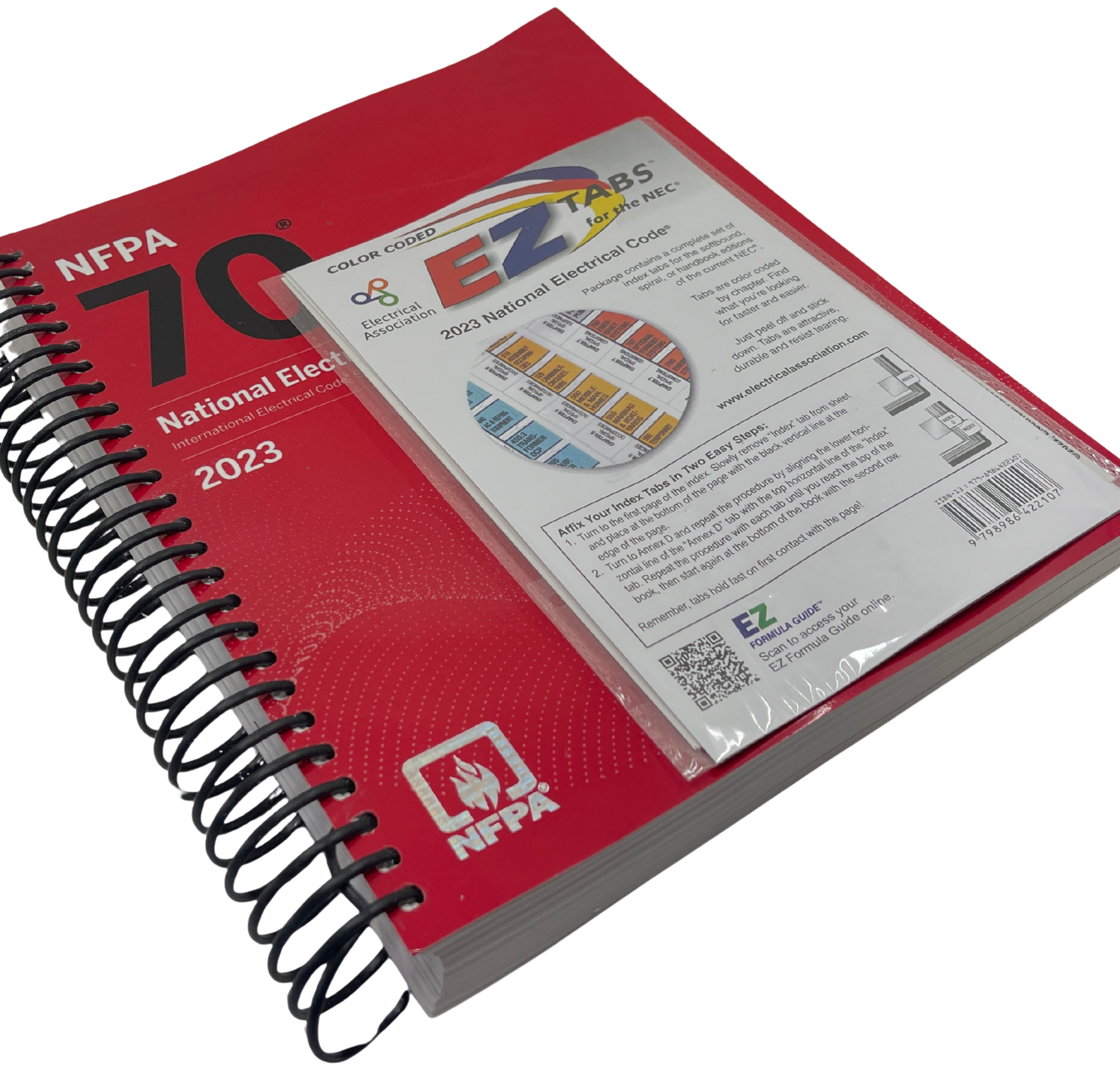 Nec 2023 National electrical code 2023 edition spiral bound with index Tab ISBN: 978-1455929375