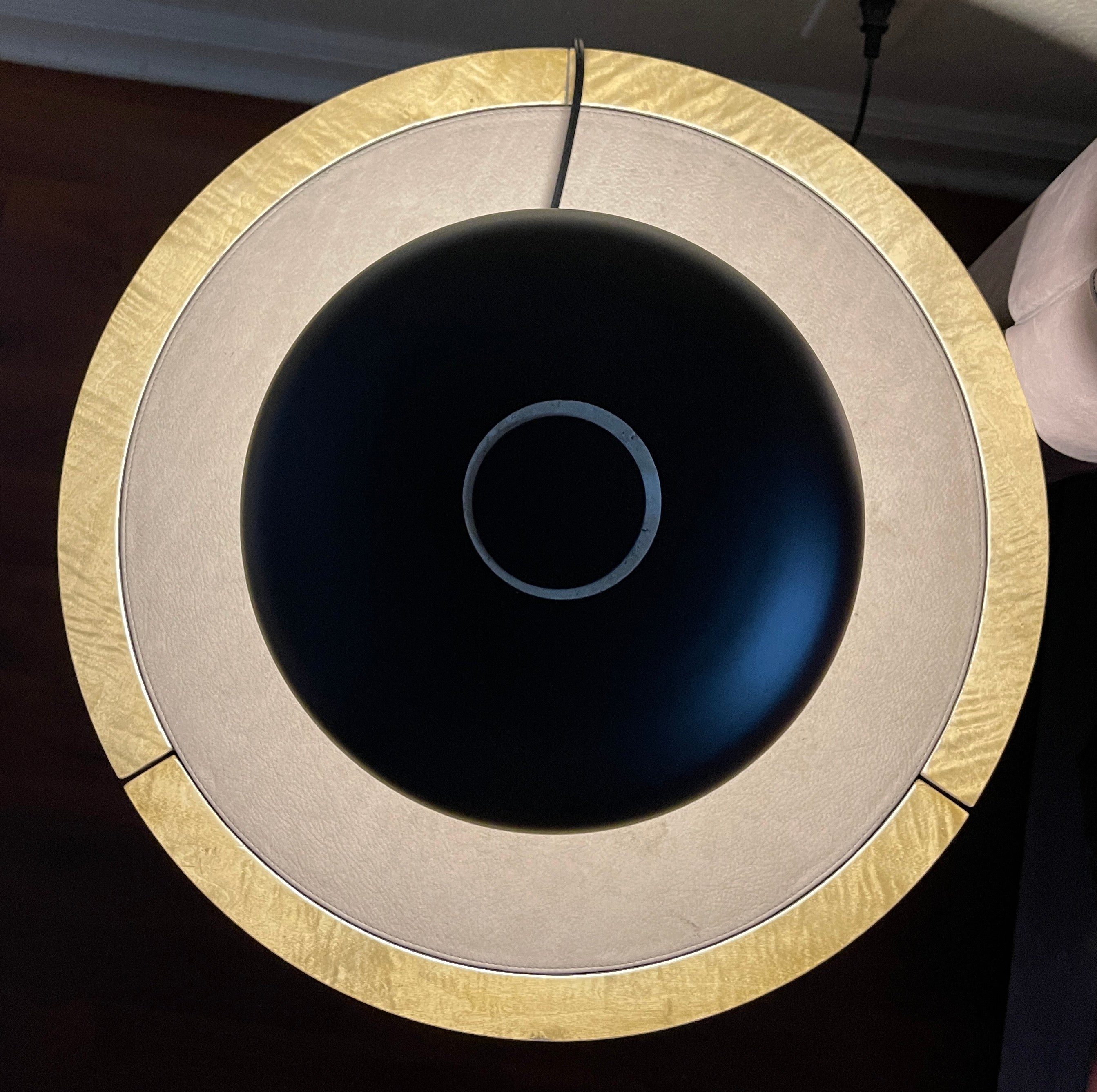 Object 904 Travertine Stone Mushroom Lamp